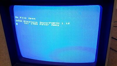 tatung einstein  Super FORTH 1.12  Disk